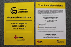 Eelctrical Leaflet Local Electricians NICEIC